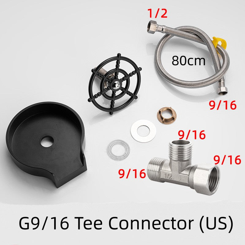 Bar Counter Cup Washer High Pressure Automatic Faucet Cleaner