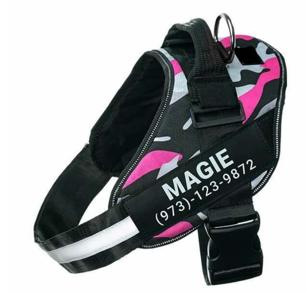 Custom Reflective No Pull Adjustable Breathable Dog Harness