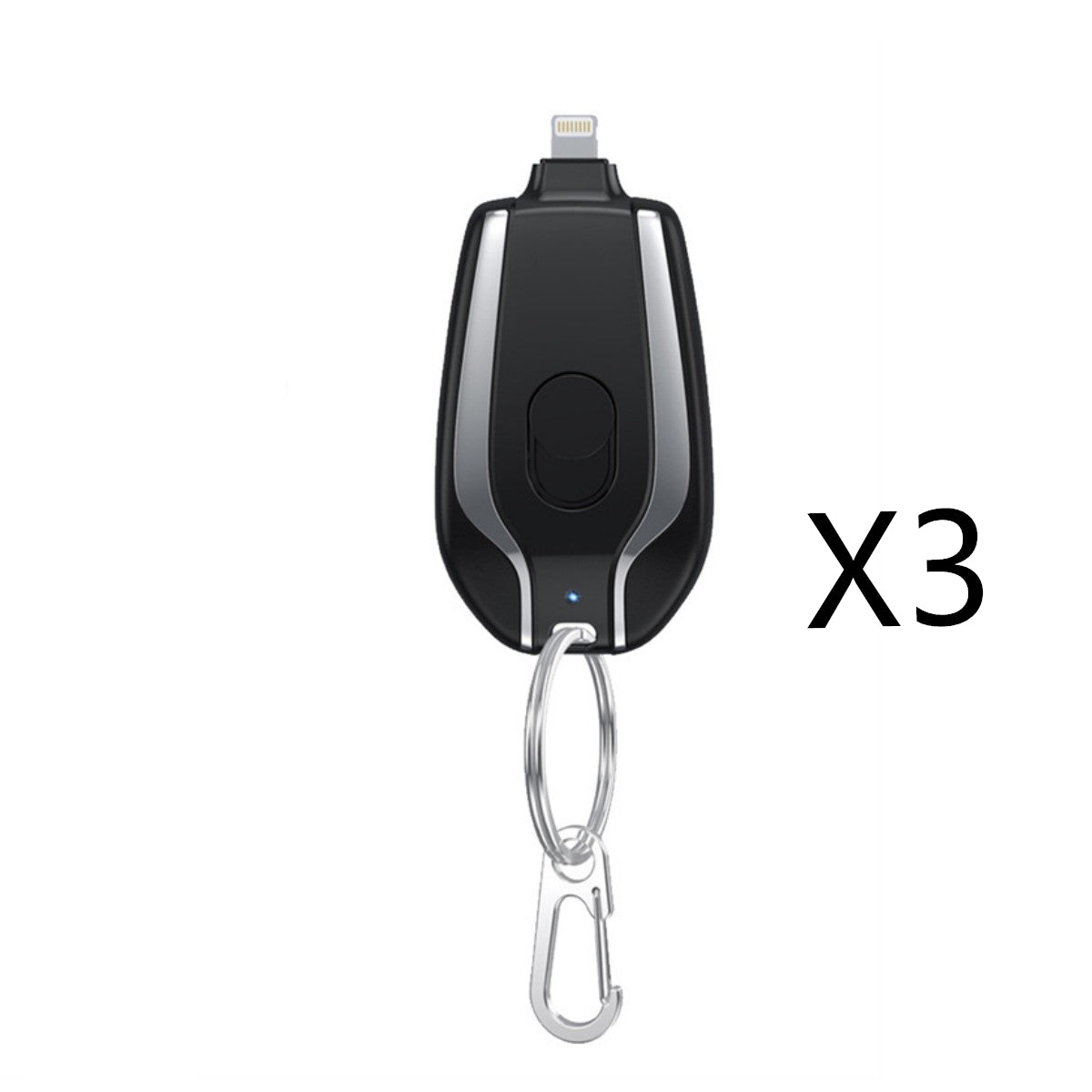 Mini Keychain Power Bank 1500mAh