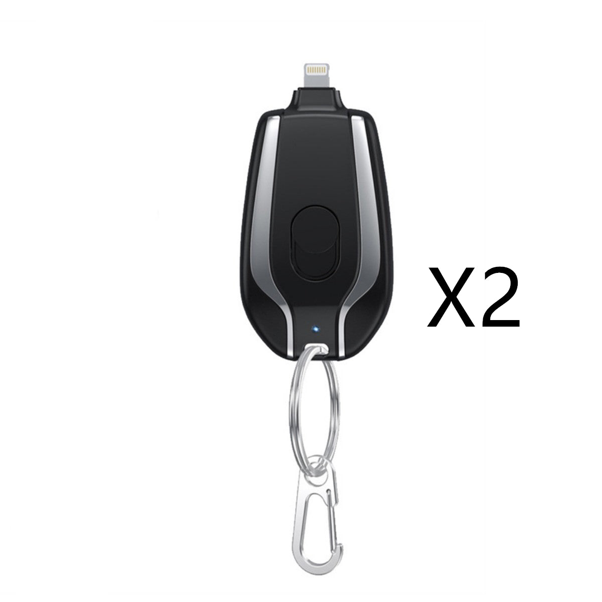 Mini Keychain Power Bank 1500mAh