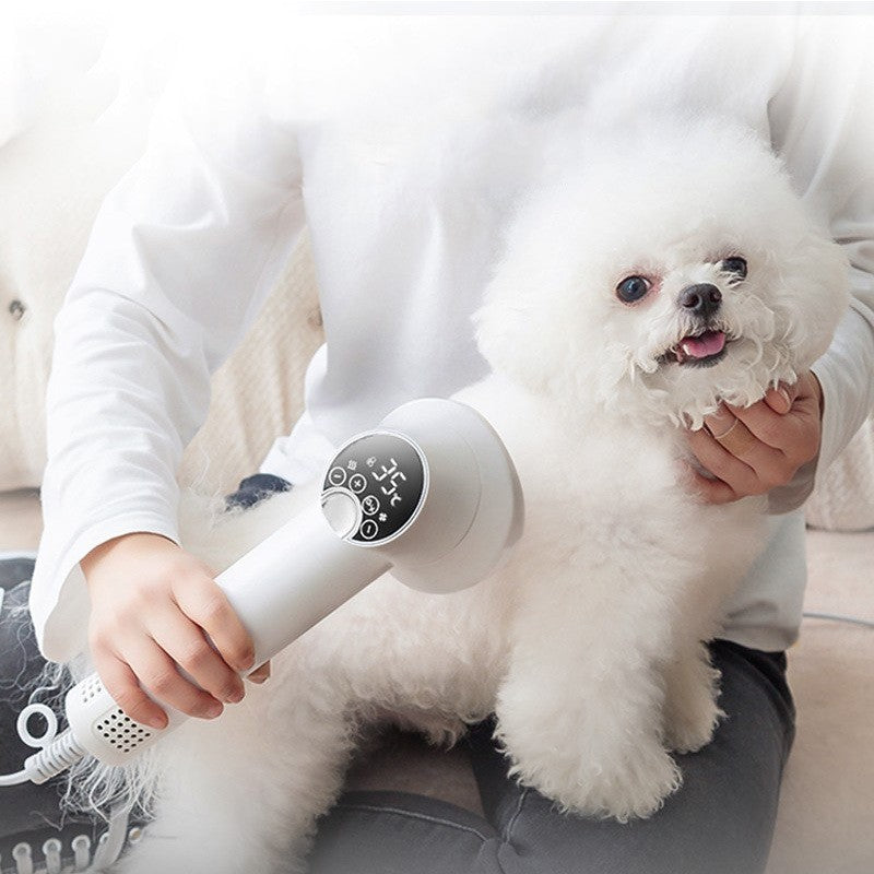 Silent Pet Hair Dryer Comb for Dogs and Cats