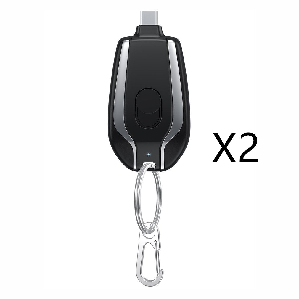 Mini Keychain Power Bank 1500mAh