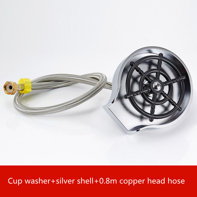 Bar Counter Cup Washer High Pressure Automatic Faucet Cleaner