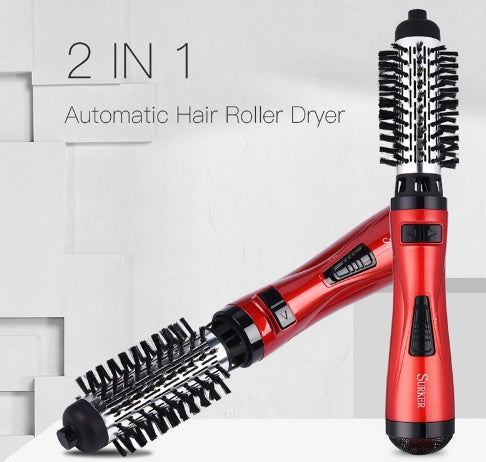2-in-1 Hair Dryer & Curling Brush
