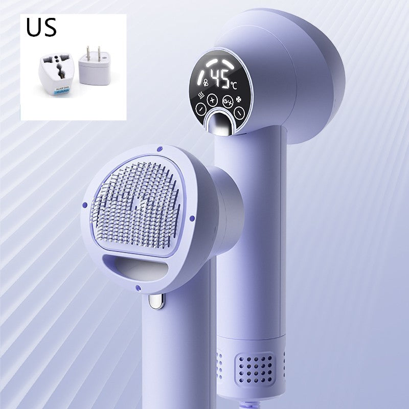 Silent Pet Hair Dryer Comb for Dogs and Cats
