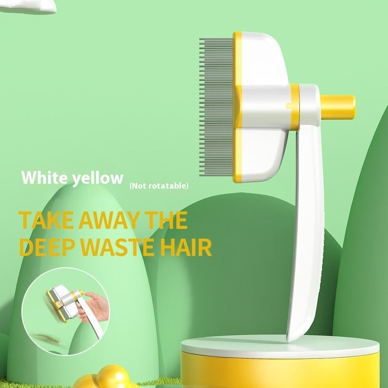 Self-Cleaning Pet Comb Hair & Flea Remover