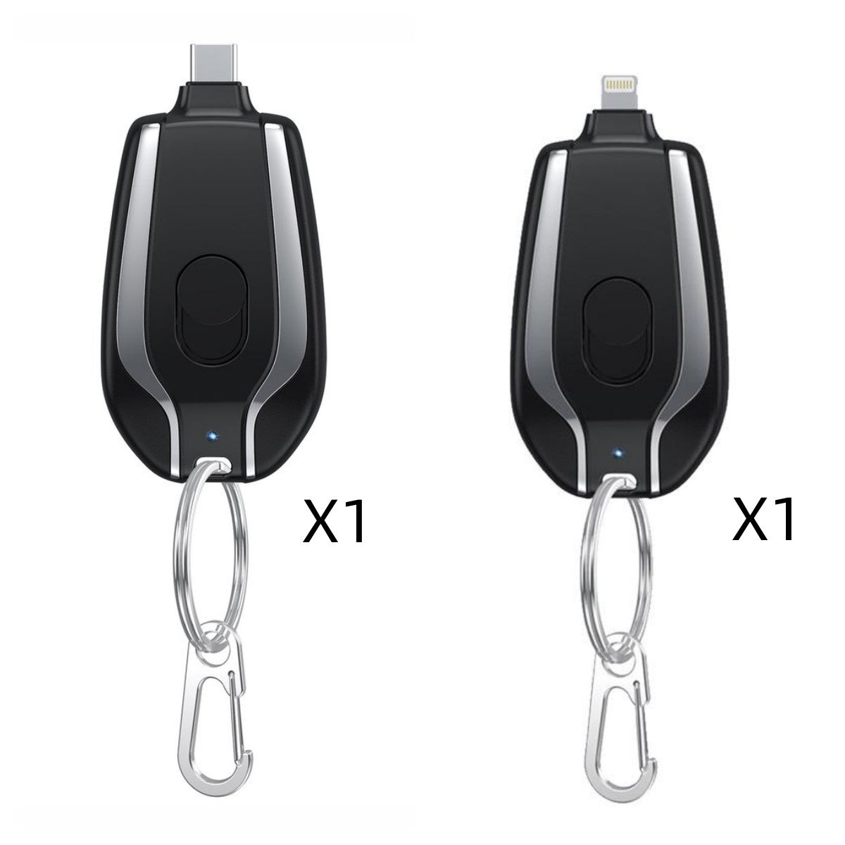 Mini Keychain Power Bank 1500mAh