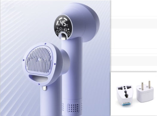 Silent Pet Hair Dryer Comb for Dogs and Cats