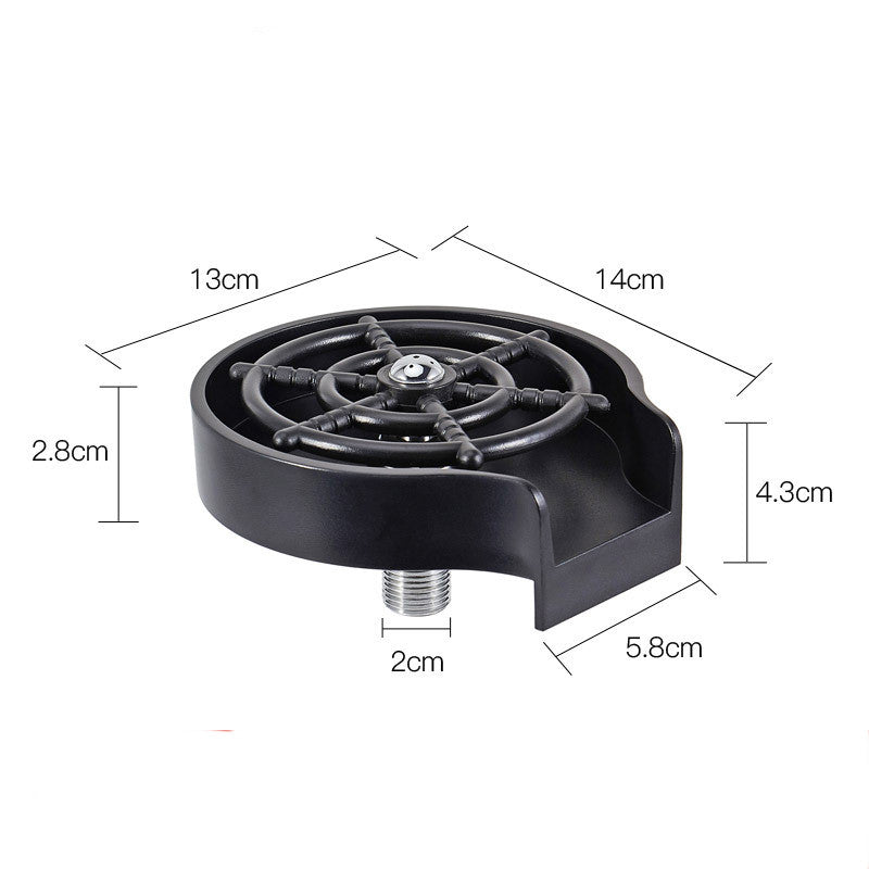 Bar Counter Cup Washer High Pressure Automatic Faucet Cleaner