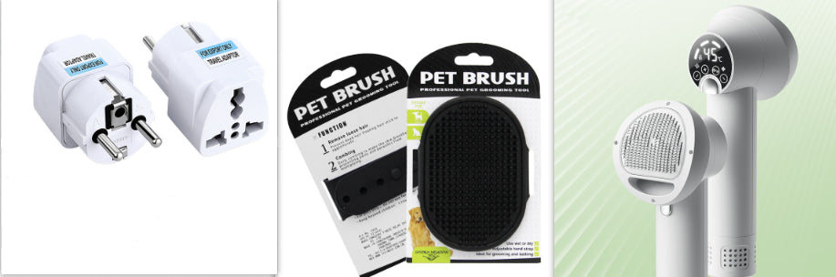 Silent Pet Hair Dryer Comb for Dogs and Cats
