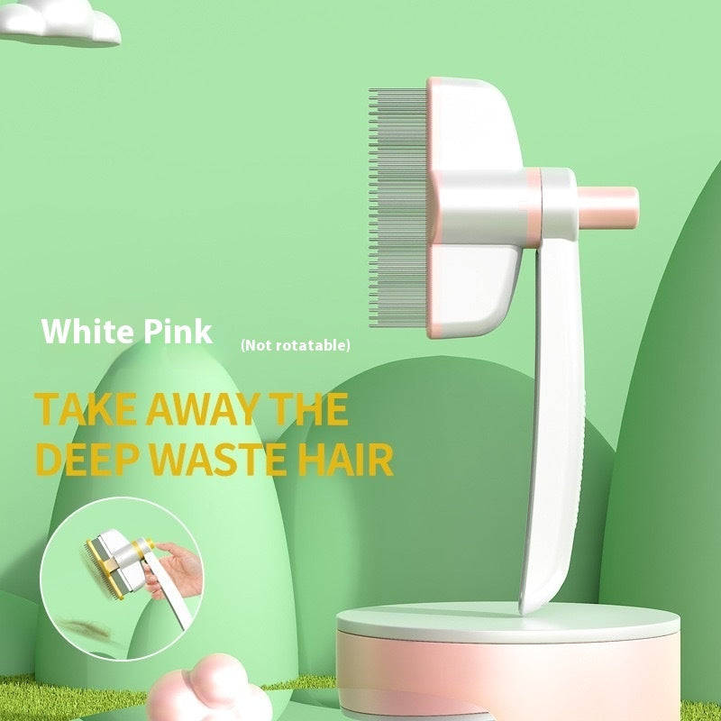 Self-Cleaning Pet Comb Hair & Flea Remover