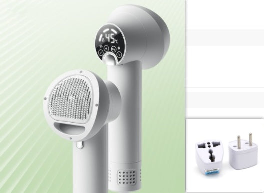 Silent Pet Hair Dryer Comb for Dogs and Cats