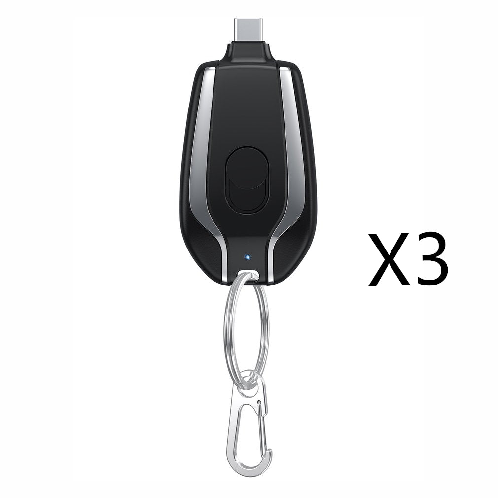 Mini Keychain Power Bank 1500mAh
