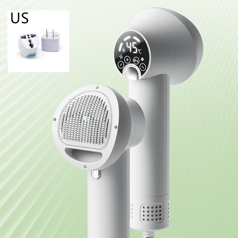 Silent Pet Hair Dryer Comb for Dogs and Cats