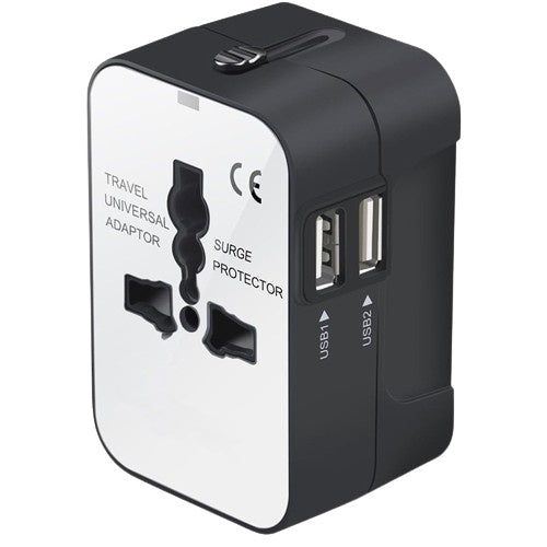 Worldwide All-in-One Travel Plug Adapter