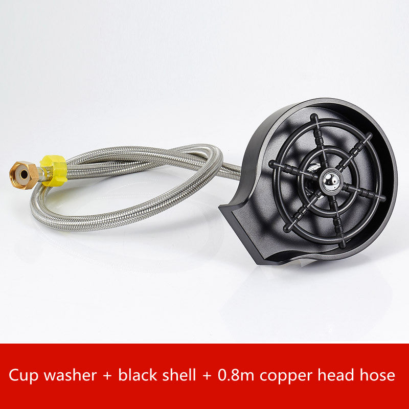 Bar Counter Cup Washer High Pressure Automatic Faucet Cleaner